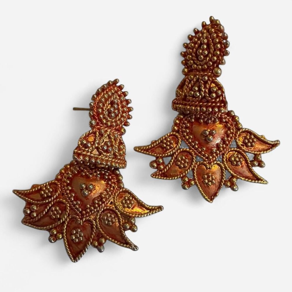 Unbranded Women's Orange and Brown Jewellery